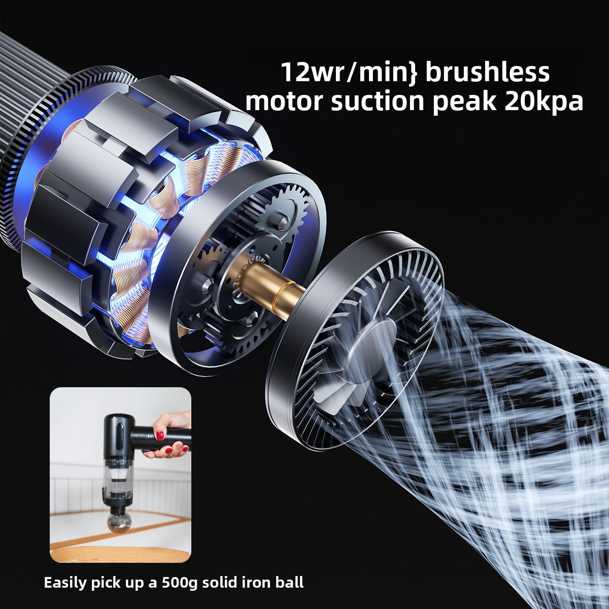 Cordless Car Vacuum Cleaner